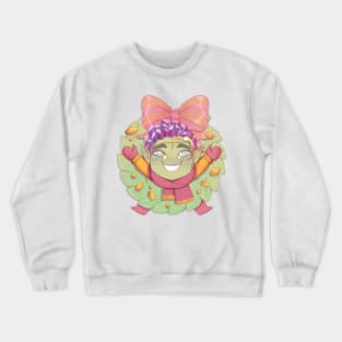 Ashton Christmas wreath Crewneck Sweatshirt